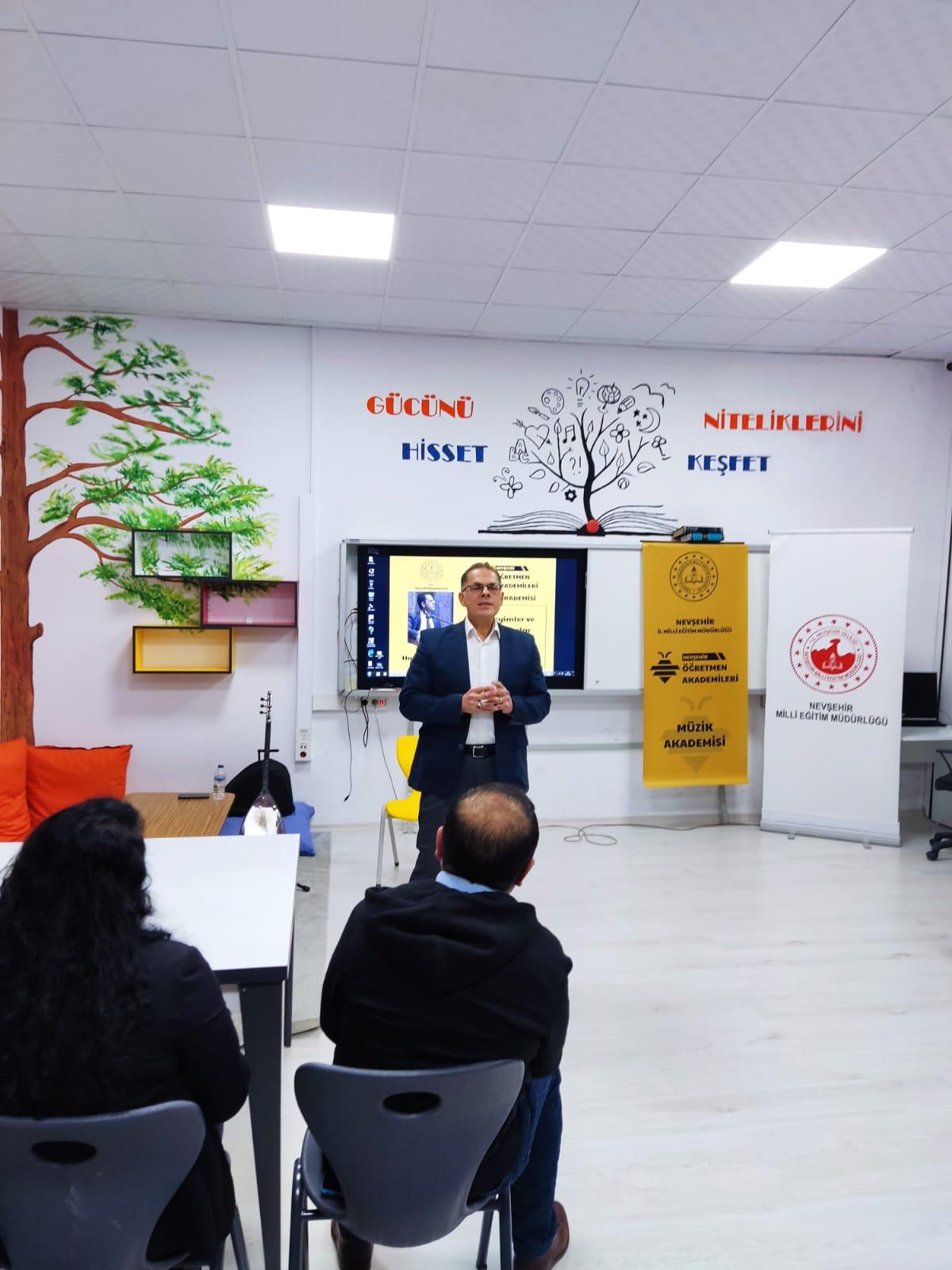 NEVŞEHİR MÜZİK AKADEMİSİ'NİN KONUĞU: HASAN KILINÇCI